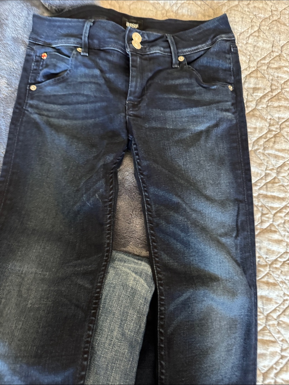 Hudson Jeans Collin skinny Dark Indigo Stretch Denim Collin Skinny